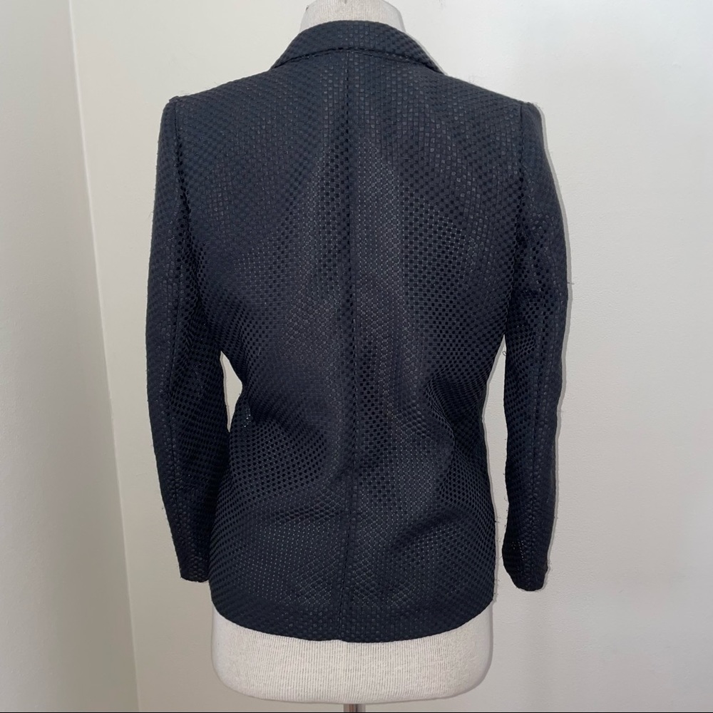 SANDRO paris  $590 black Verica textured blazer size 36 small - Picture 4 of 13
